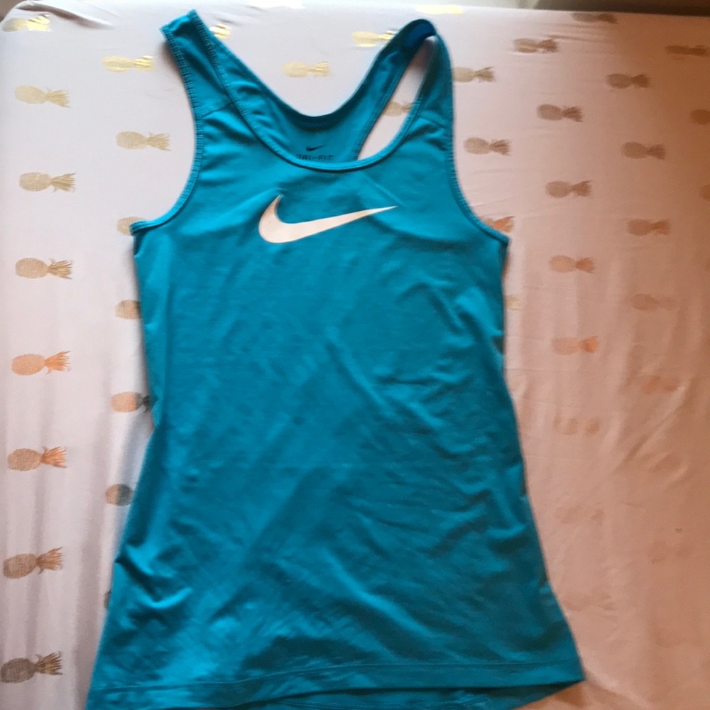 Nike Dri-Fit Blue Racerback Tank